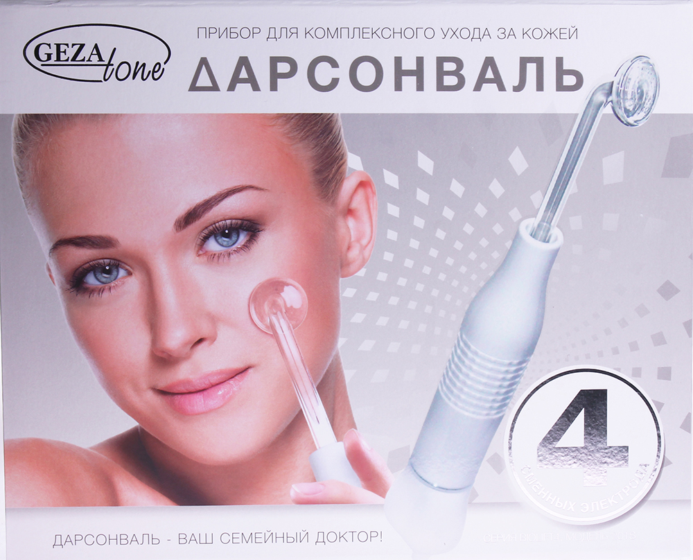 GEZATONE Массажер импульсный с 4-мя насадками / Biolift4 201S, фото 1