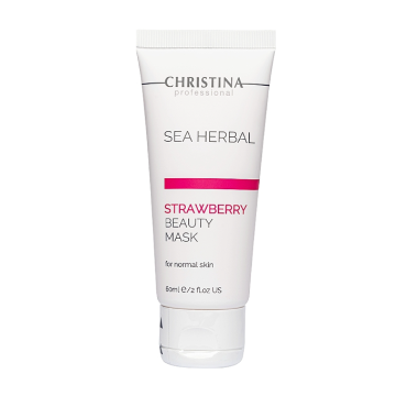 CHRISTINA Маска красоты клубничная для нормальной кожи / Sea Herbal Beauty Mask Strawberry 60 мл