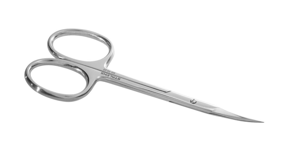 STALEKS Ножницы для кутикулы Н-14 (лезвия - 22 мм)