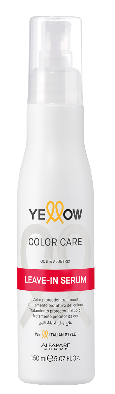 YELLOW Сыворотка несмываемая для окрашенных волос / YE COLOR CARE LEAVE-IN SERUM 150 мл витэкс сыворотка эликсир для волос с термозащитой несмываемая expert color 145