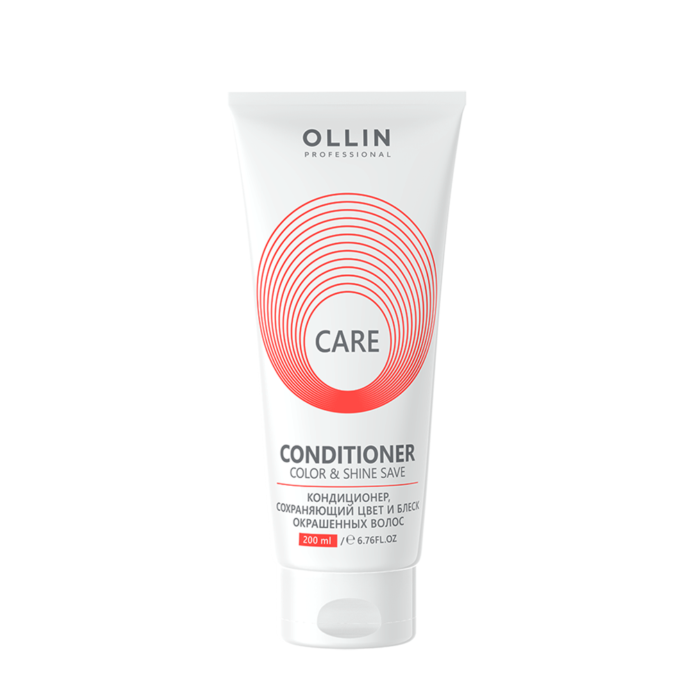 OLLIN PROFESSIONAL Кондиционер сохраняющий цвет и блеск окрашенных волос / Color & Shine Save Condition 200 мл кондиционер для ежедневного применения ollin service line