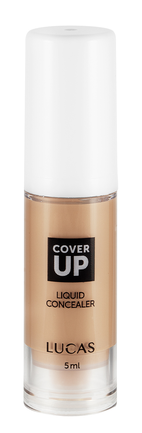 LUCAS’ COSMETICS Консилер для лица 01 / Cover up liquid concealer 5 мл консилер для лица enough collagen cover tip concealer spf36 pa коллаген 01 9 г
