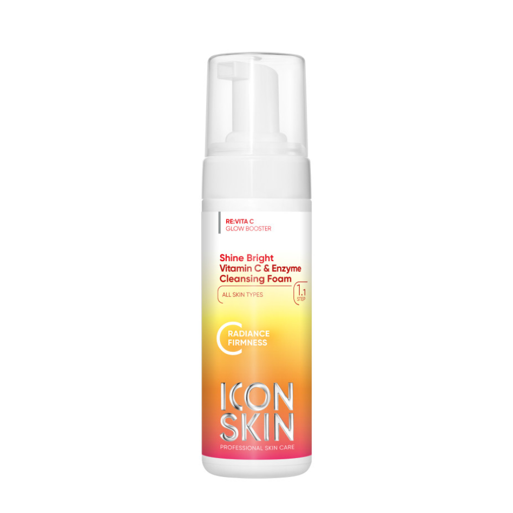ICON SKIN Пенка для умывания с витамином С и энзимами / SHINE BRIGHT Re Vita C 175 мл