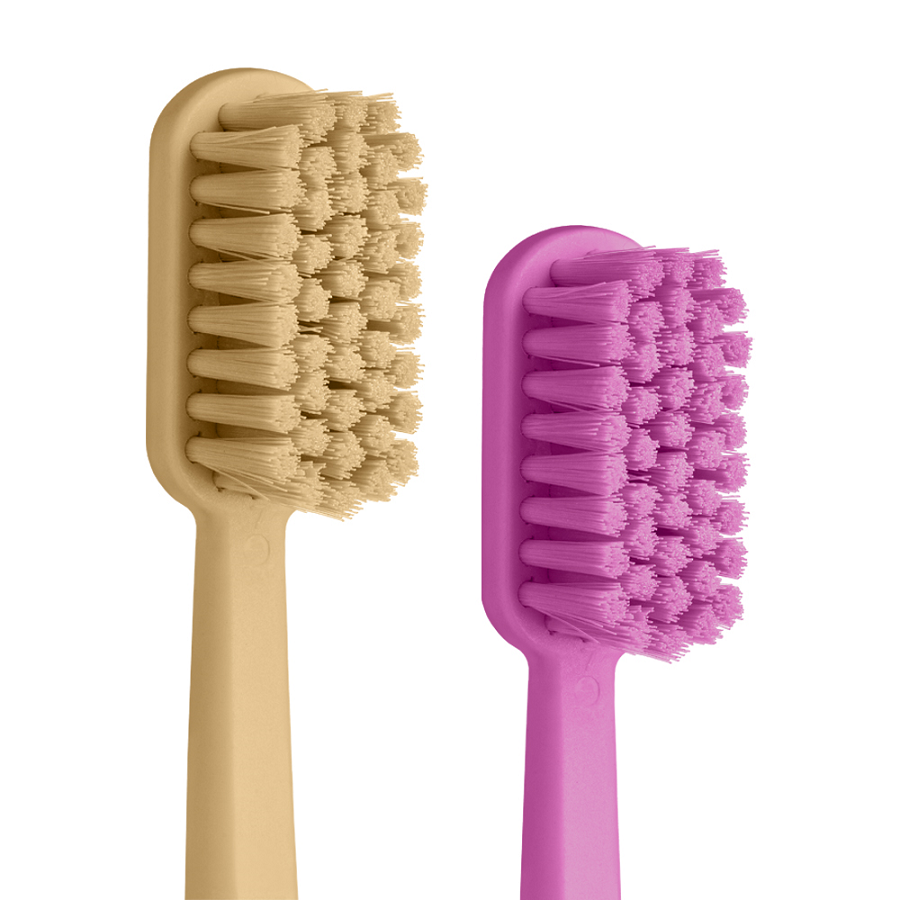REVYLINE Набор зубных щёток, фиолетово-розовая+золотисто-песочная / SM6000 DUO Сrocus + Сocoon 2 шт, фото 3