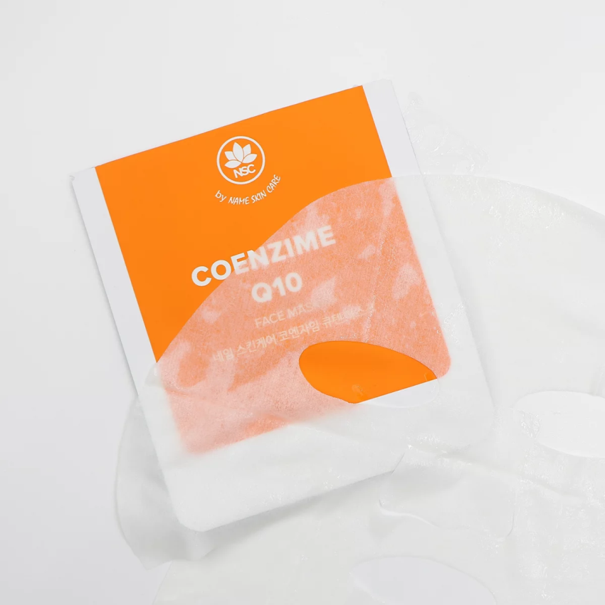 NAME SKIN CARE Маска тканевая для лица, коэнзим Q10 / NAME SKIN CARE 22 гр, фото 4
