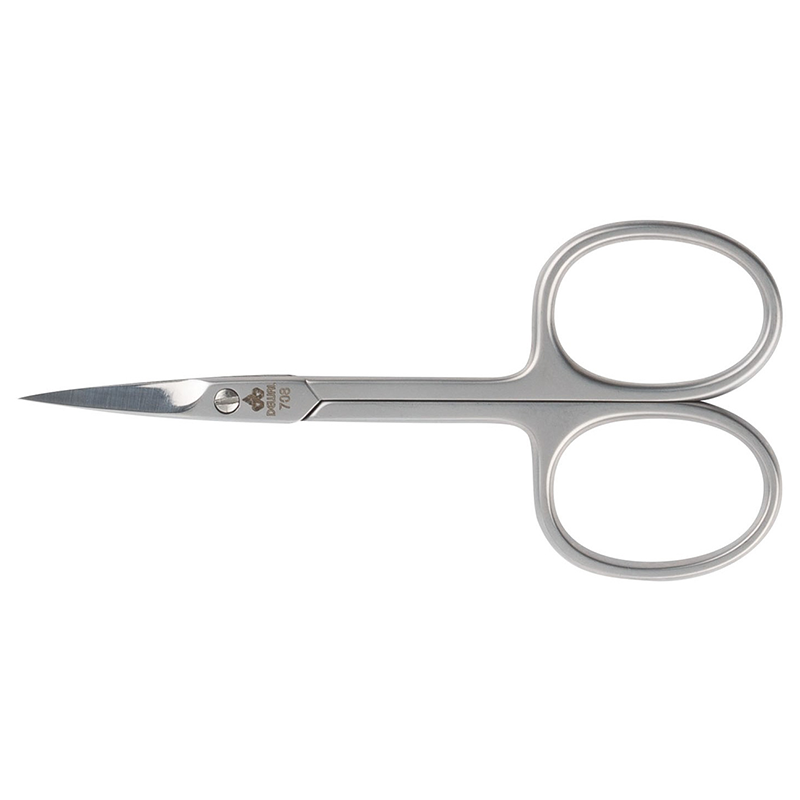 DEWAL PROFESSIONAL Ножницы для кутикулы, матовые, нержавеющая сталь (708) изогнутые ножницы для кутикулы 10 см premium 2117 1 1 шт