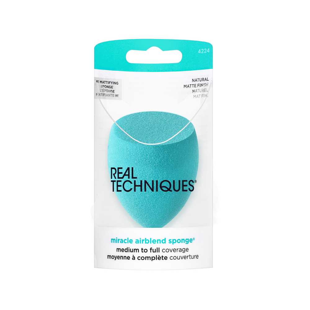 REAL TECHNIQUES Спонж для макияжа / Real Techniques Sponge+ Miracle Airblend Sponge, фото 3