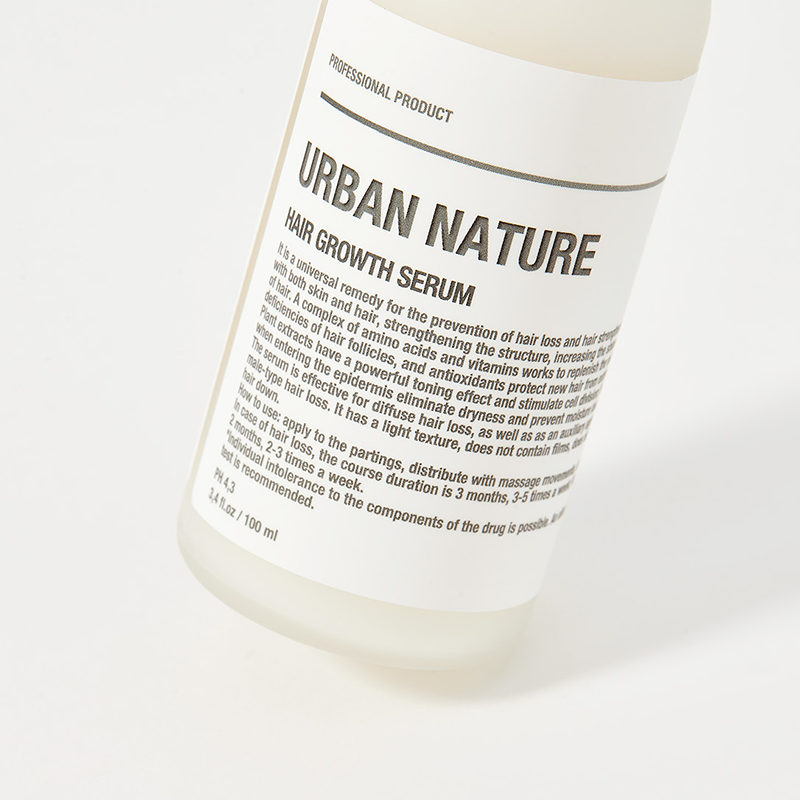 URBAN NATURE Сыворотка для роста волос / HAIR GROWTH SERUM 100 мл, фото 4