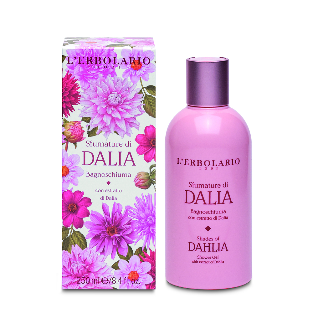 LERBOLARIO Гель для душа с ароматом георгина / Shades of Dahlia Shower Gel 250 мл, фото 2