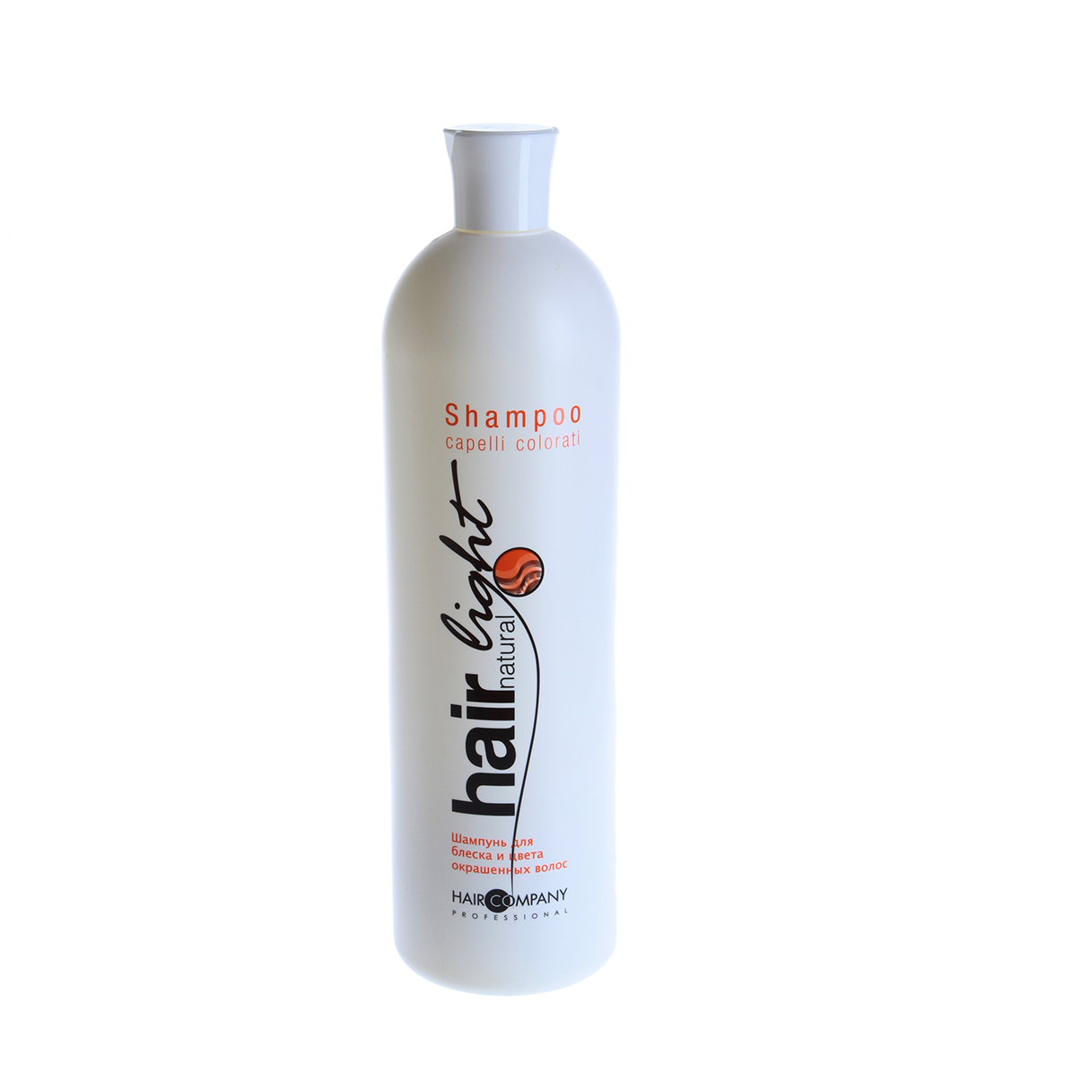 HAIR COMPANY Шампунь для блеска и цвета окрашенных волос / Shampoo Capelli Colorati HAIR LIGHT 1000 мл 250096/LBT8164 RUS - фото 1