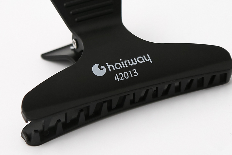 HAIRWAY Зажим бабочка, черный / Hairway 12 шт, фото 3