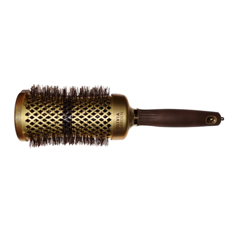 OLIVIA GARDEN Термобрашинг OG Expert Blowout Curl Wavy Bristles Gold&Brown 55 мм