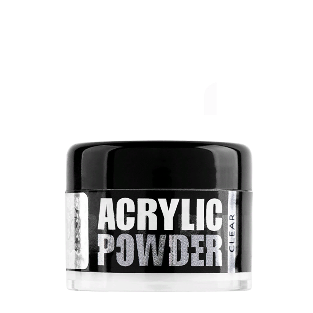 IRISK PROFESSIONAL Пудра акриловая для моделирования ногтей, прозрачная / Р-6 Clear Simple Pack 12 мл, фото 1