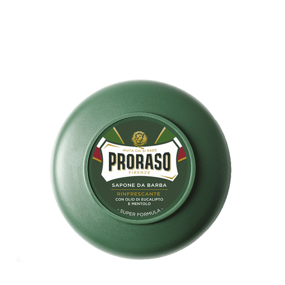 Купить PRORASO Мыло освежающее для бритья с маслом эвкалипта и ментолом 150 мл