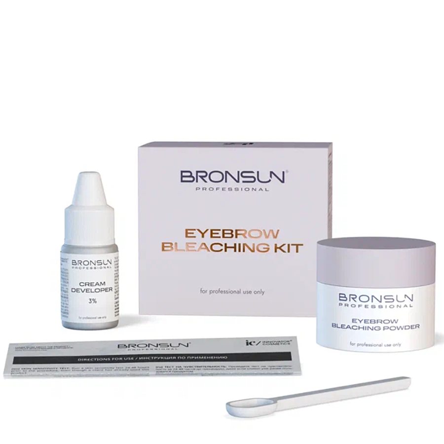 BRONSUN Набор для осветления бровей EYEBROW BLEACHING KIT, фото 2