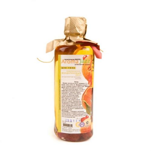 

AROMA JAZZ Масло массажное жидкое для тела Землянично-мандариновый джаз 350 мл