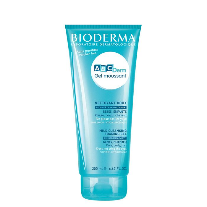 BIODERMA Гель очищающий для детской кожи / ABCDerm 200 мл, фото 1