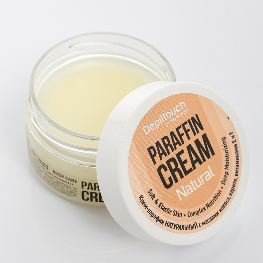 DEPILTOUCH PROFESSIONAL Крем-парафин натуральный с маслами кокоса, карите, витаминами Е и F / Depiltouch MINI 75 мл, фото 2