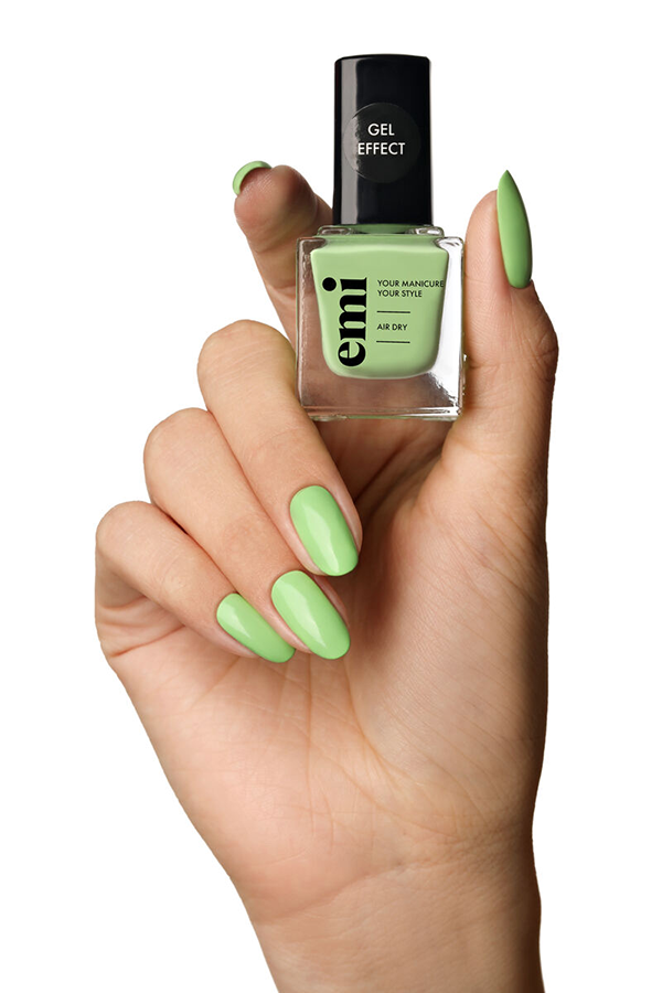 E.MI 208 лак ультрастойкий, Яблоневый сад / Gel Effect 9 мл, фото 5