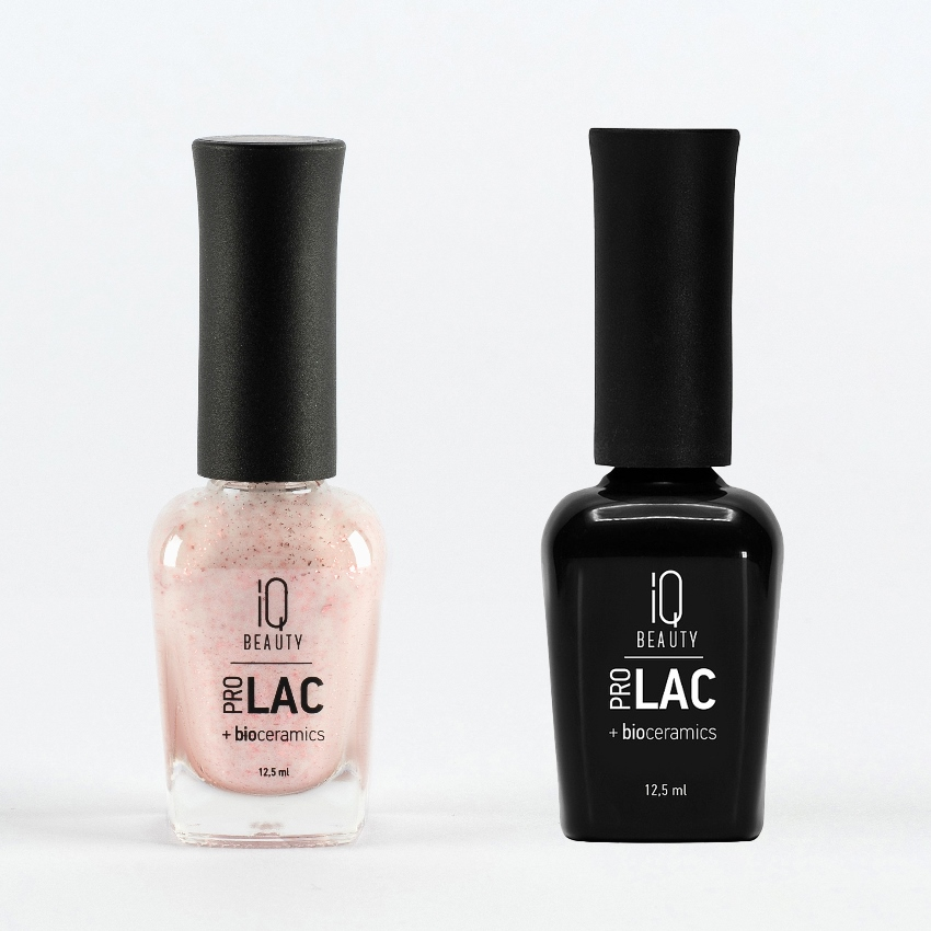 IQ BEAUTY 106 лак для ногтей укрепляющий с биокерамикой / Nail Polish PROLAC+bioceramics 12,5 мл, фото 6