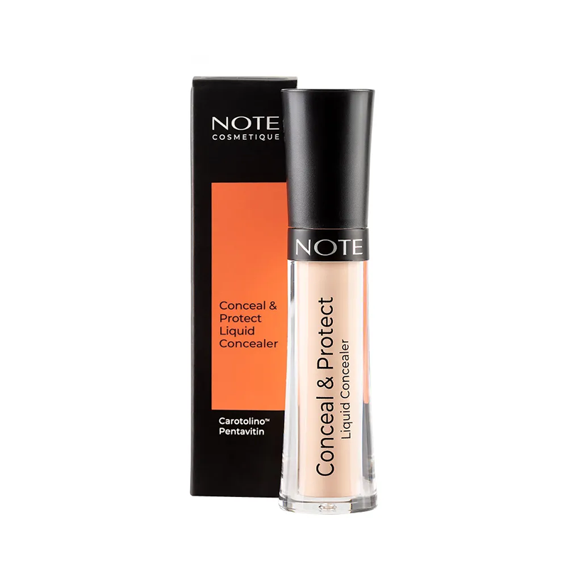 NOTE Консилер жидкий маскирующий защитный 04 / CONCEAL & PROTECT LIQUID CONCEALER 4,5 мл, фото 2