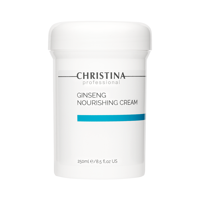 CHRISTINA Крем питательный с экстрактом женьшеня для нормальной и сухой кожи / Ginseng Nourishing Cream 250 мл CHR119 - фото 1