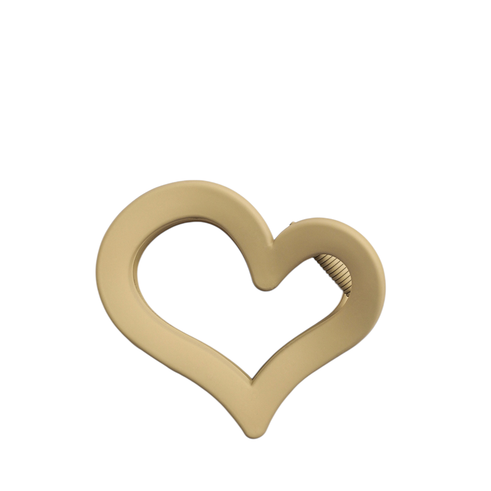 KOSMO SHTUCHKI Заколка-краб KosmoShtuchki сердечко, цветной микс, фото 2