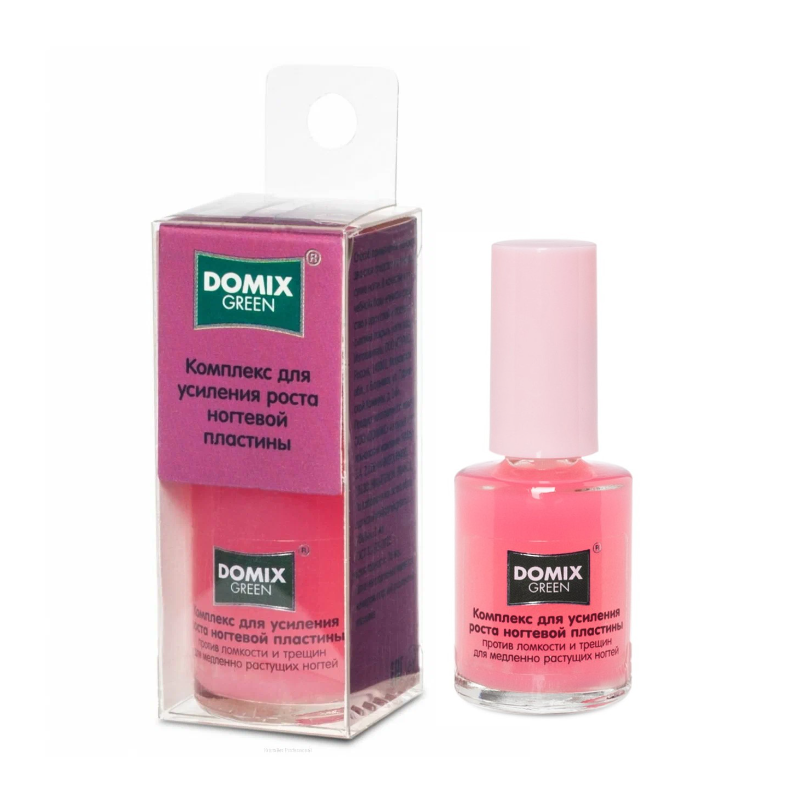 DOMIX Комплекс для усиления роста ногтевой пластины / DG 11 мл ninelle средство для уплотнения восстановления и роста ногтевой пластины brillante