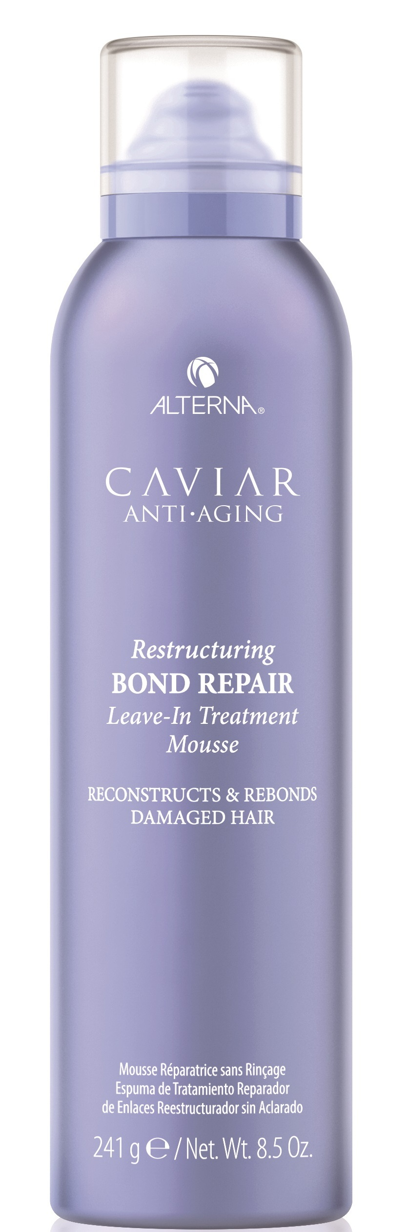 ALTERNA Мусс интенсивный для восстановления структуры волос / Caviar Anti-Aging Restructuring Bond Repair Leave-in Treatment Mousse 241 г, фото 1