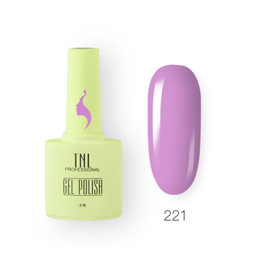 TNL PROFESSIONAL 221 гель-лак для ногтей 8 чувств, букет лаванды / TNL 10 мл