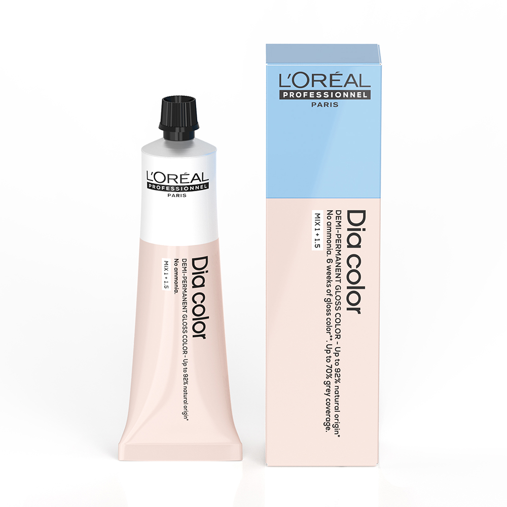 L'OREAL PROFESSIONNEL 8.1 краситель-блеск без аммиака, светлый блондин пепельный /  DIA COLOR 60 мл, фото 3