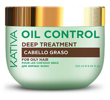 KATIVA Маска интенсивный уход для жирных волос Контроль / OIL CONTROL 250 мл