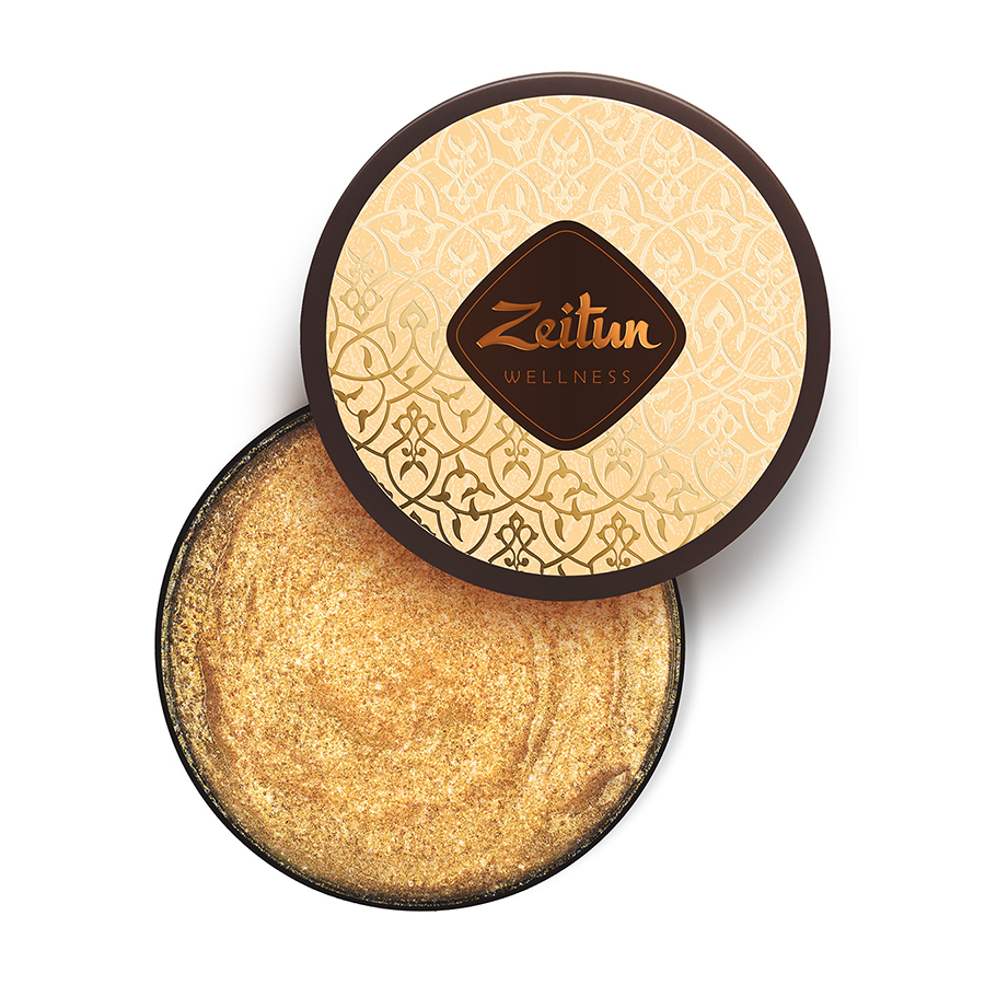 ZEITUN Скраб сияющий для тела Ритуал восстановления / Revival 250 мл, фото 2