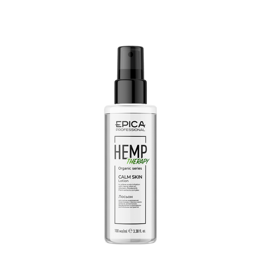 EPICA PROFESSIONAL Лосьон для снятия раздражения кожи головы / Hemp therapy Organic Calm Skin 100 мл, фото 4