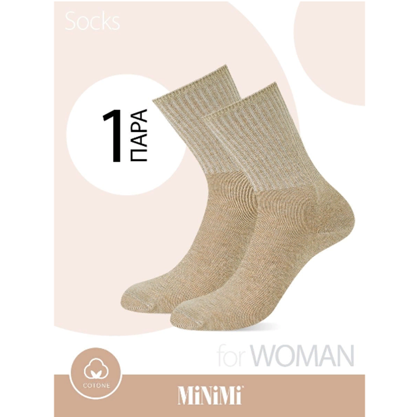 MINIMI Носки Beige 35-38 (23-25) / MINI COTONE 1203, фото 5