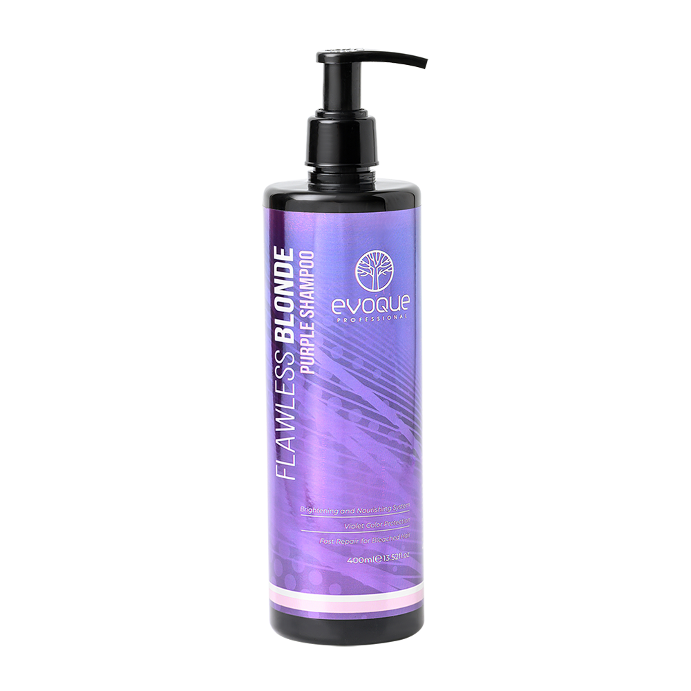 EVOQUE PROFESSIONAL Шампунь для нейтрализации желтизны идеальный блонд / Flawless Blonde Purple Shampoo 400 мл