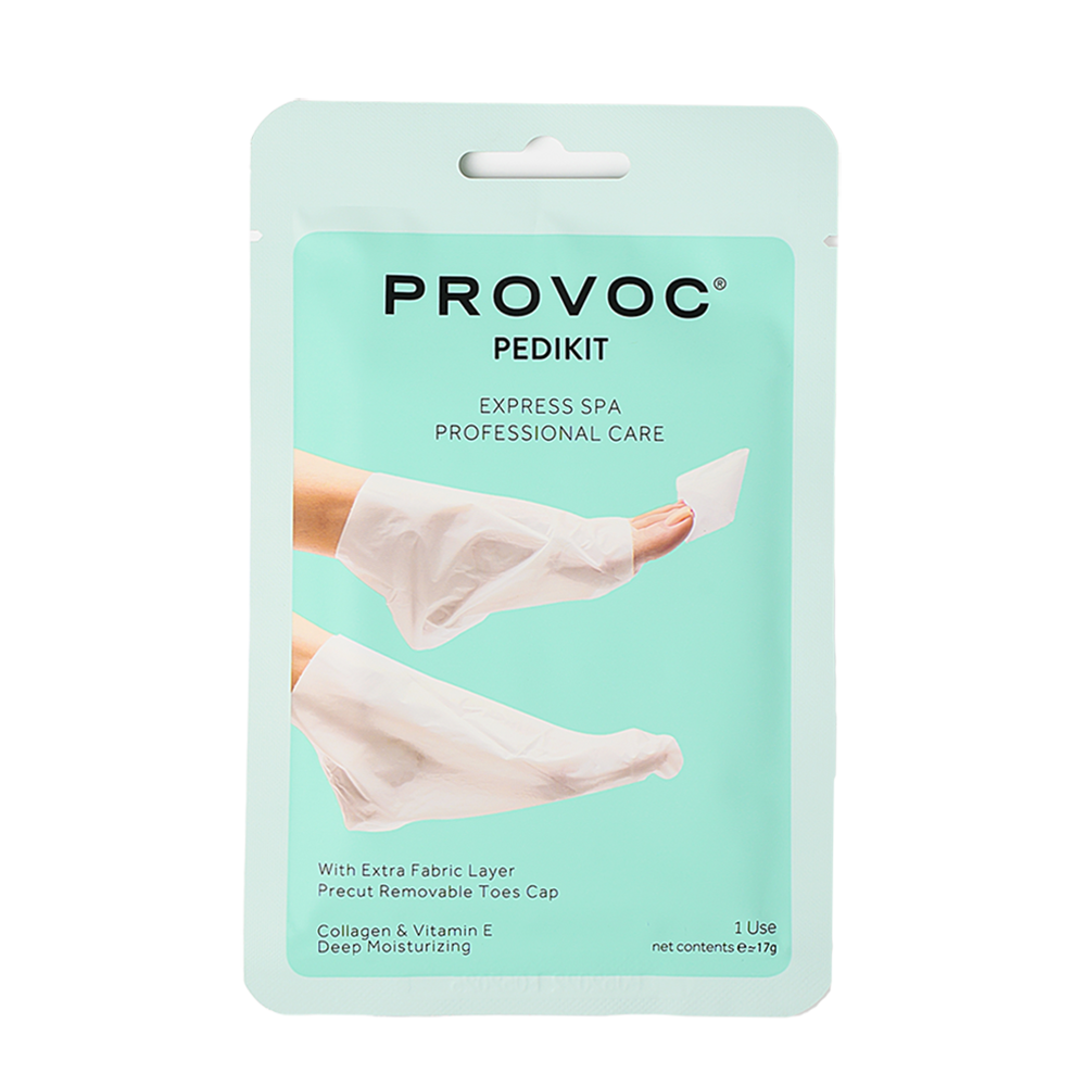 PROVOC Носки для экспресс-спа педикюра / Pedikit Express Spa PROFESSIONAL CARE 17 гр beauty style носочки увлажняющие для педикюра urea
