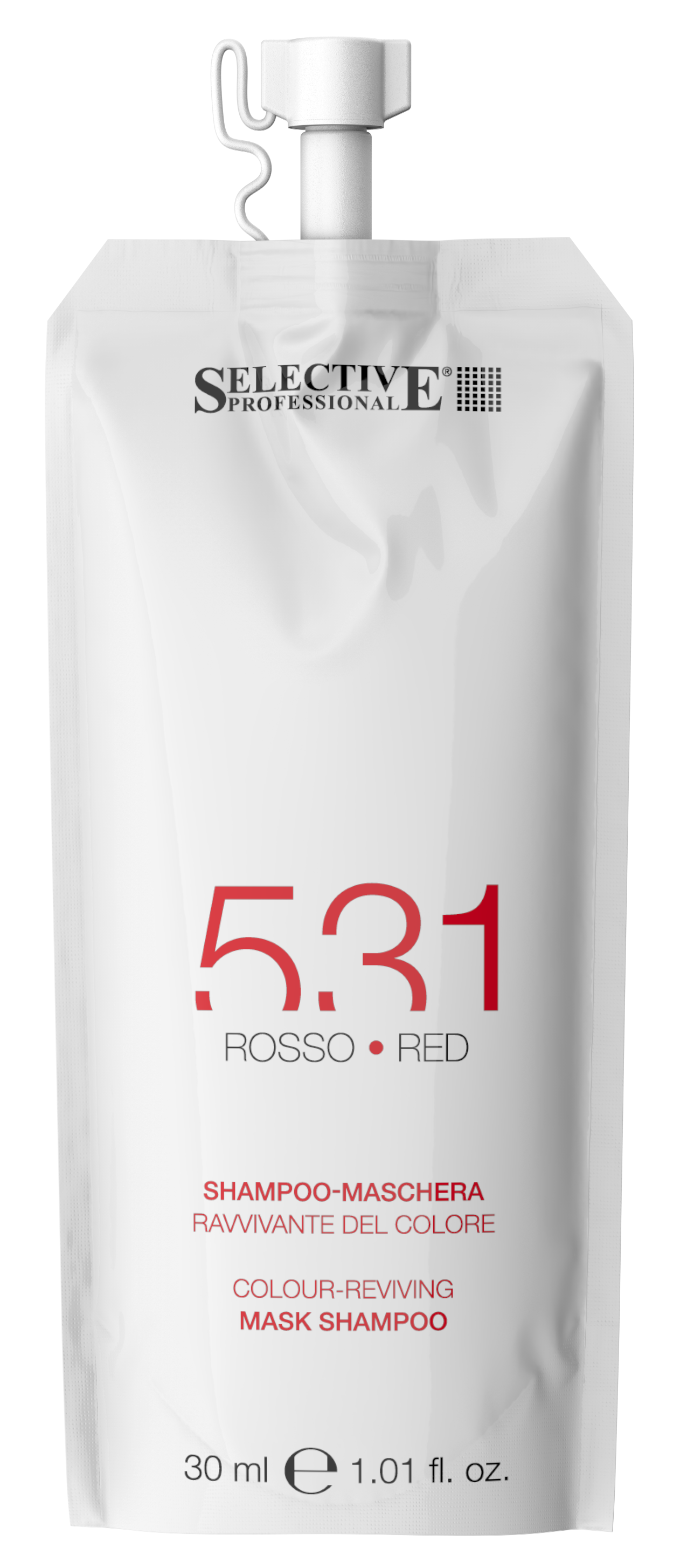 

SELECTIVE PROFESSIONAL Шампунь-маска для возобновления цвета волос 531, красный 30 мл