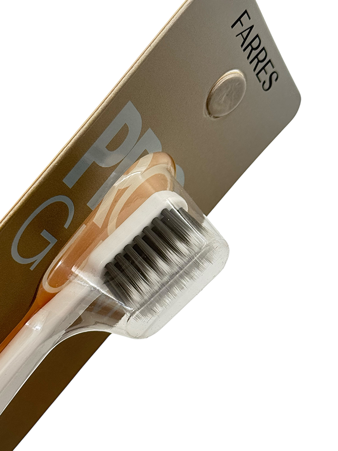 IWOU PROFESSIONAL Зубная щетка Глубокое очищение белая/FARRES PRO GUM, фото 3