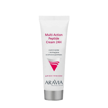 ARAVIA Крем мультиактивный для лица с пептидами и антиоксидантным комплексом / Multi-Action Peptide Cream 50 мл