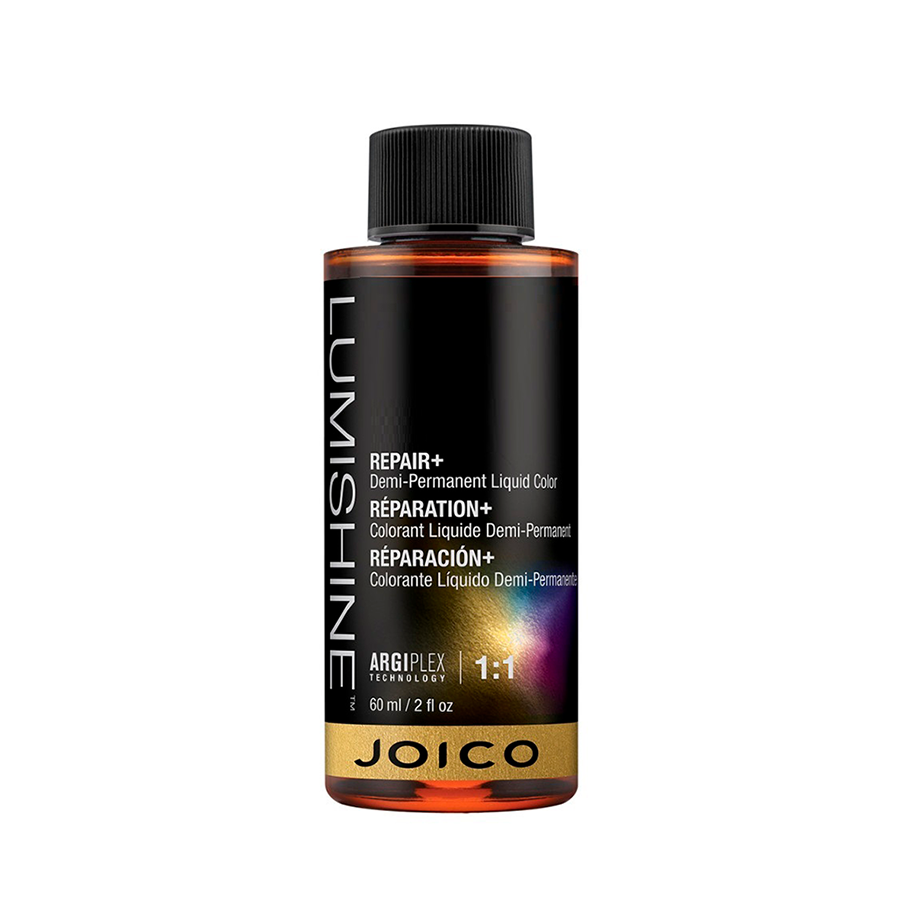 JOICO 5NA крем-краска безаммиачная для волос / Lumishine Demi-Permanent Liquid Color Natural Ash Light Brown 60 мл, фото 2