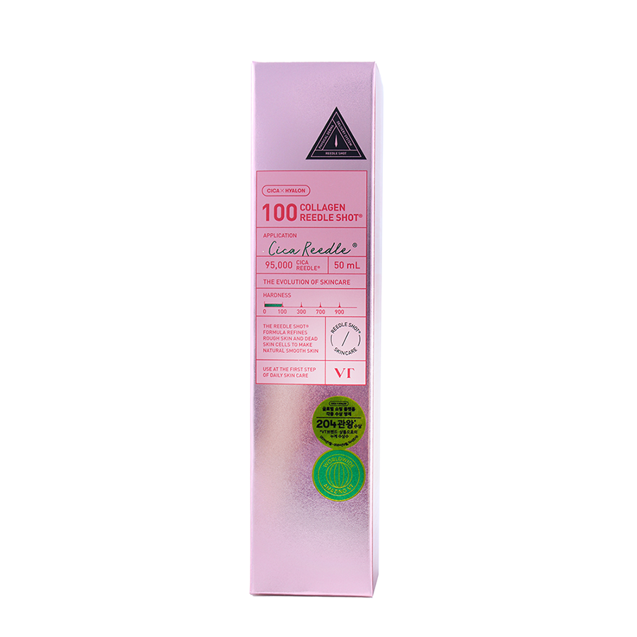 VT Cosmetics Сыворотка для лица с коллагеном и спикулами / 100 VT COLLAGEN REEDLE SHOT 100 50 мл, фото 2