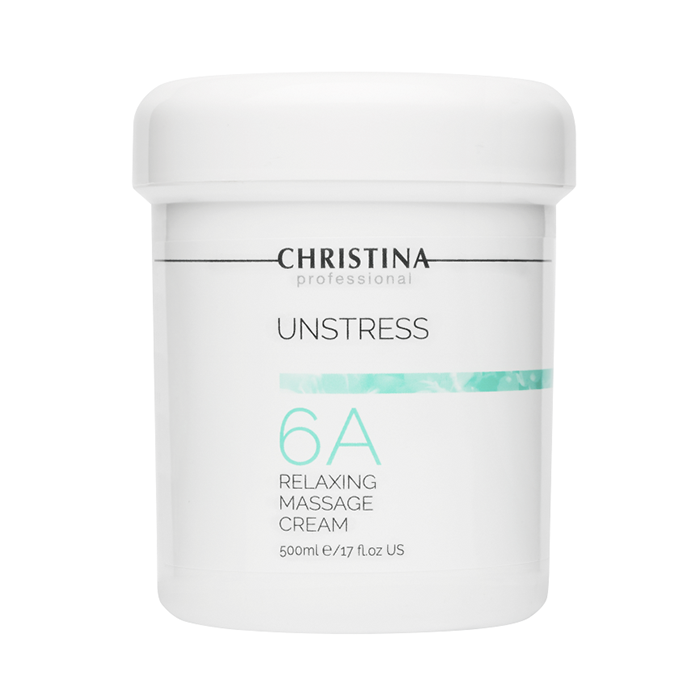 CHRISTINA Крем массажный расслабляющий (шаг 6a) / Relaxing Massage Cream Unstress 500 мл