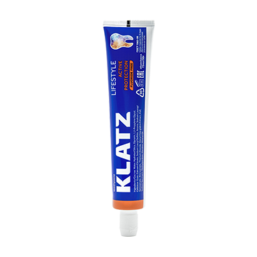 KLATZ Паста зубная без фтора Активная защита / LIFESTYLE 75 мл
