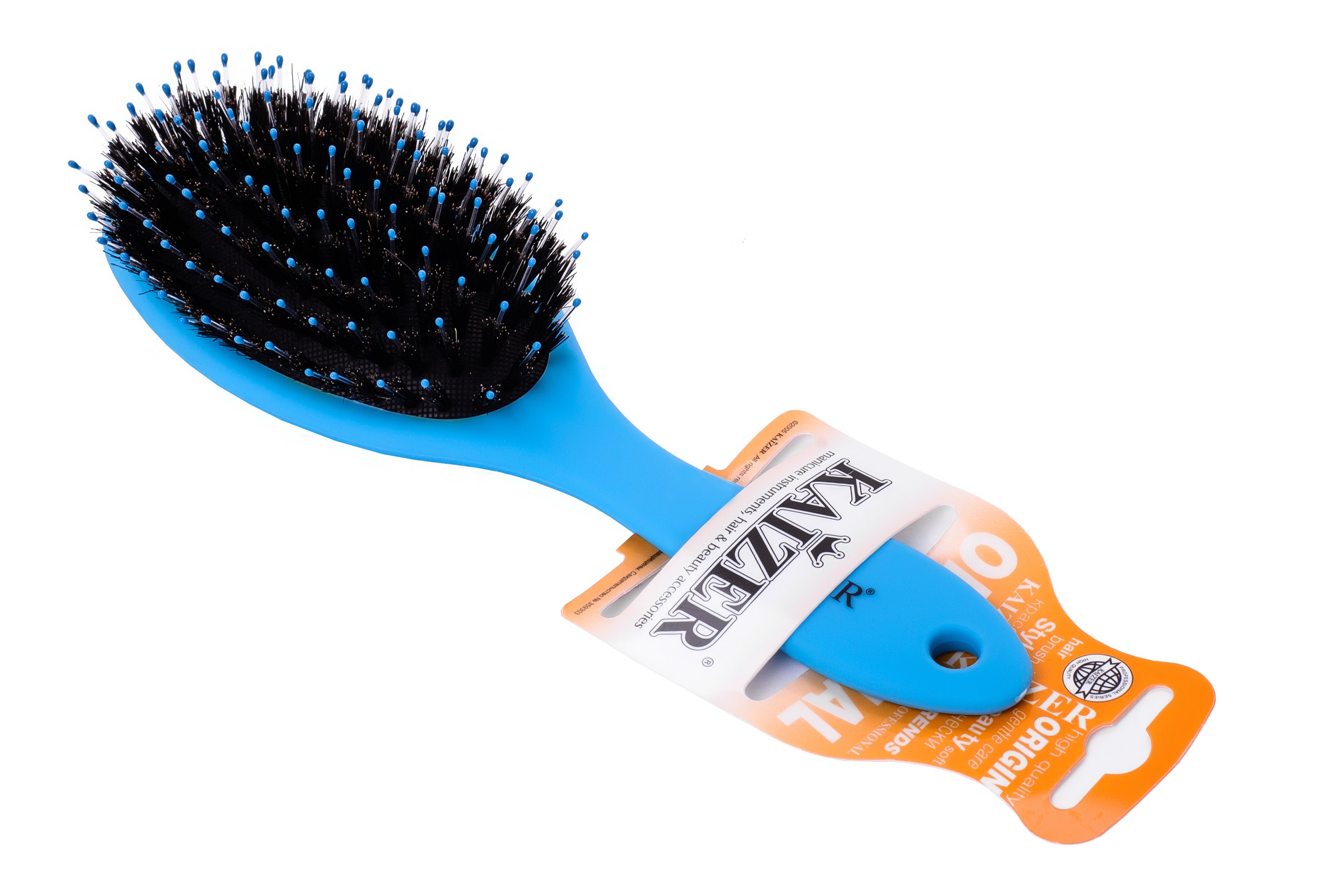 KAIZER Расческа массажная с натуральной щетиной, фото 6