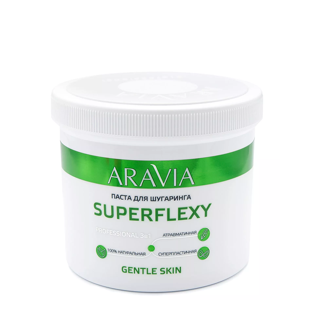 ARAVIA Professional Паста для шугаринга Средняя пластичная / SUPERFLEXY Gentle Skin 750 г, фото 5