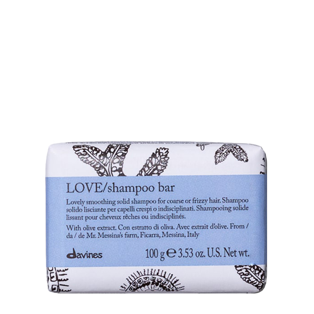 DAVINES SPA Шампунь твёрдый для разглаживания завитка / Love Shampoo Bar 100 г перфектор для разглаживания завитка love smooth perfector