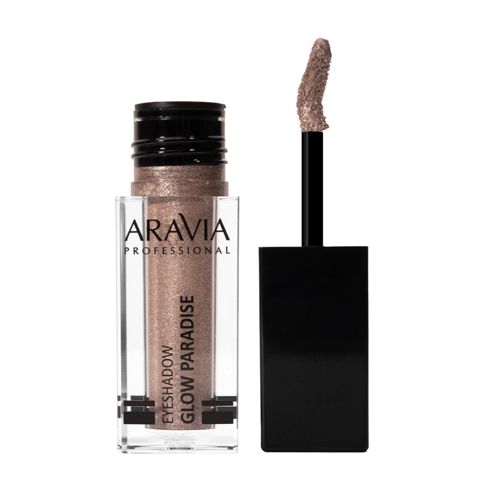 ARAVIA Professional Тени жидкие сияющие для век, 02 Antique Taupe / ARAVIA Professional Glow Paradise 5 мл, фото 2