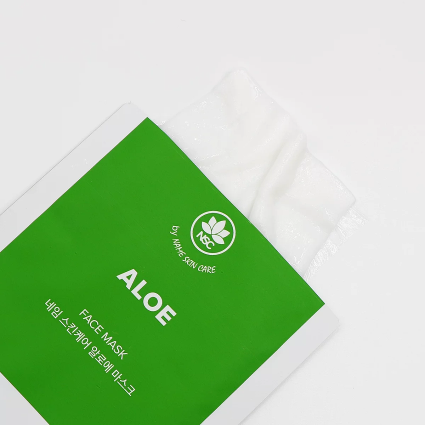 NAME SKIN CARE Маска тканевая для лица, алоэ / NAME SKIN CARE 22 гр, фото 3