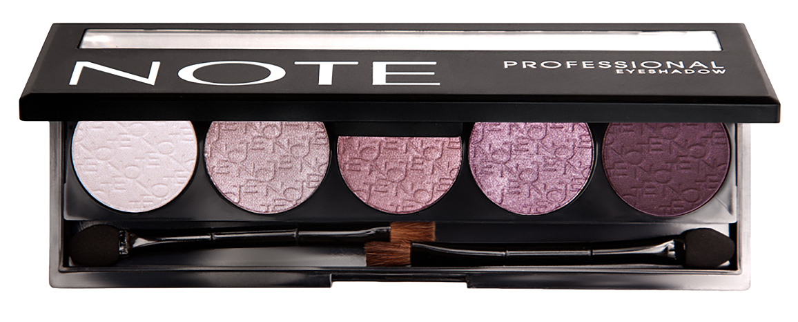 

NOTE COSMETICS Тени для век, профессиональная палетка 102 / PROFESSIONAL EYESHADOW 5*2 г